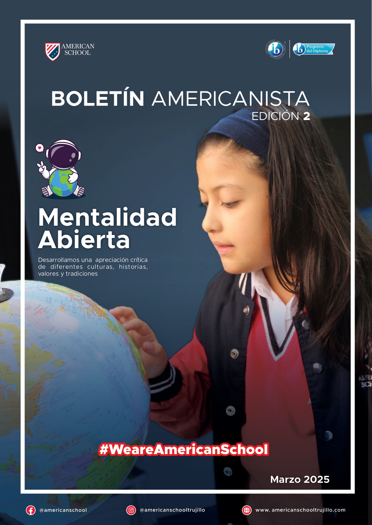 Presentamos la 10 edición de nuestro boletín institucional, correspondiente al mes de diciembre 2024.  We are a American School!