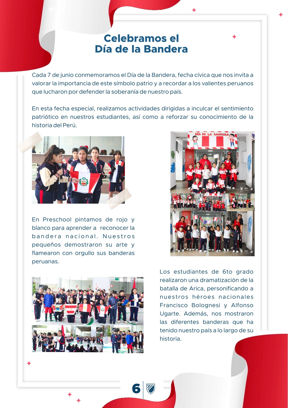 Presentamos la 4ta edición de nuestro boletín institucional, correspondiente al mes de junio 2024.  We are American School!