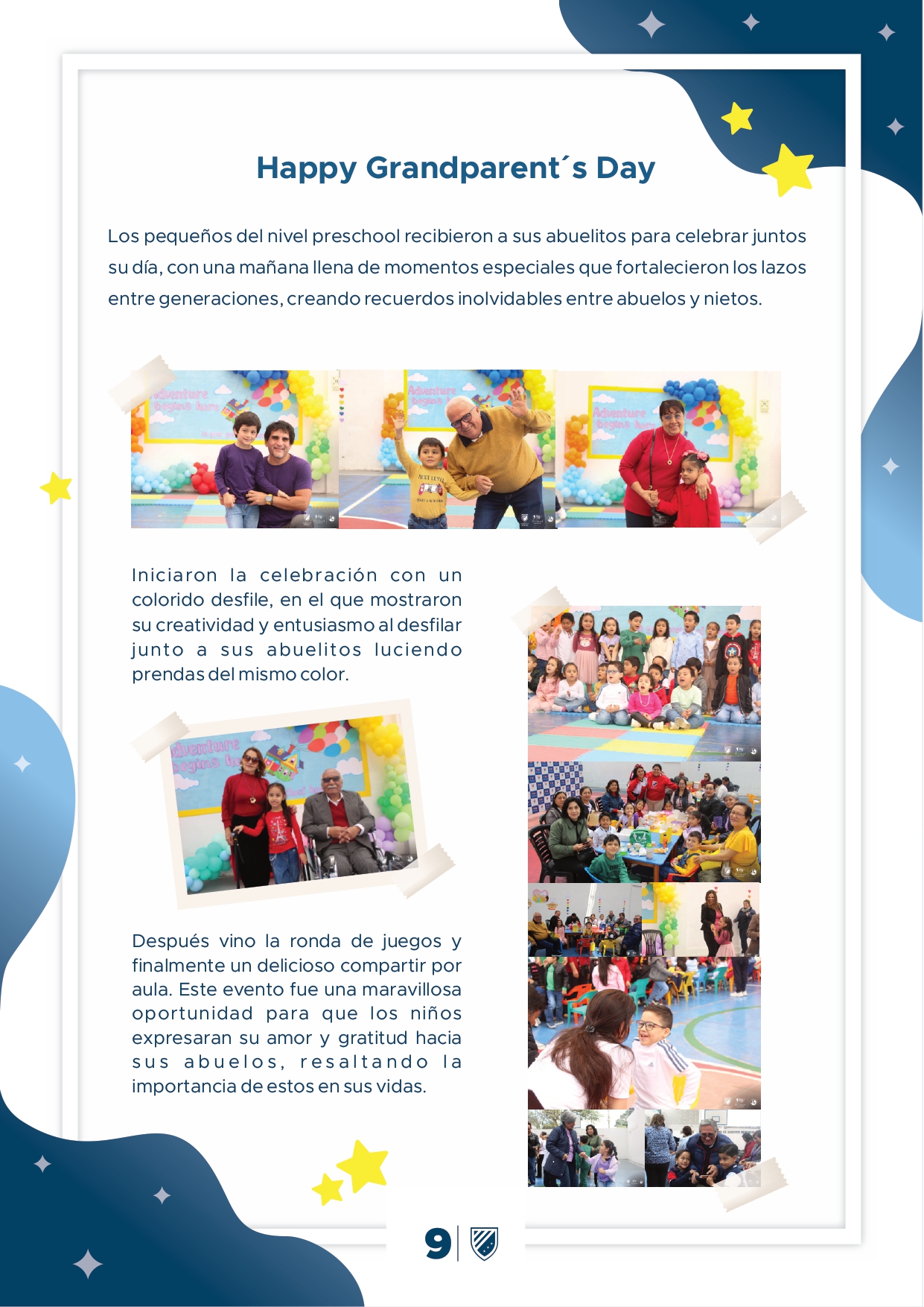 Presentamos la 6ta edición de nuestro boletín institucional, correspondiente al mes de agosto 2024.  We are an American School!