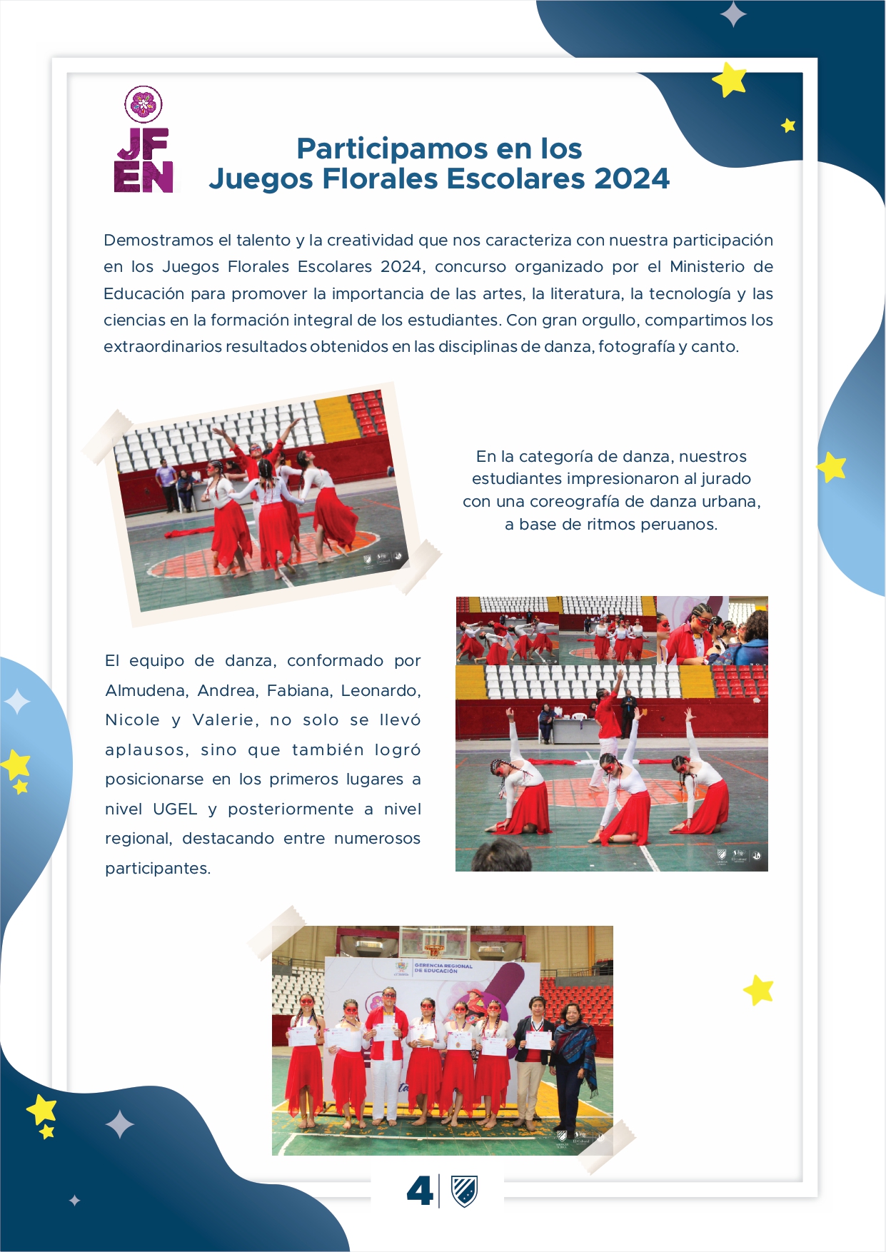 Presentamos la 6ta edición de nuestro boletín institucional, correspondiente al mes de agosto 2024.  We are an American School!