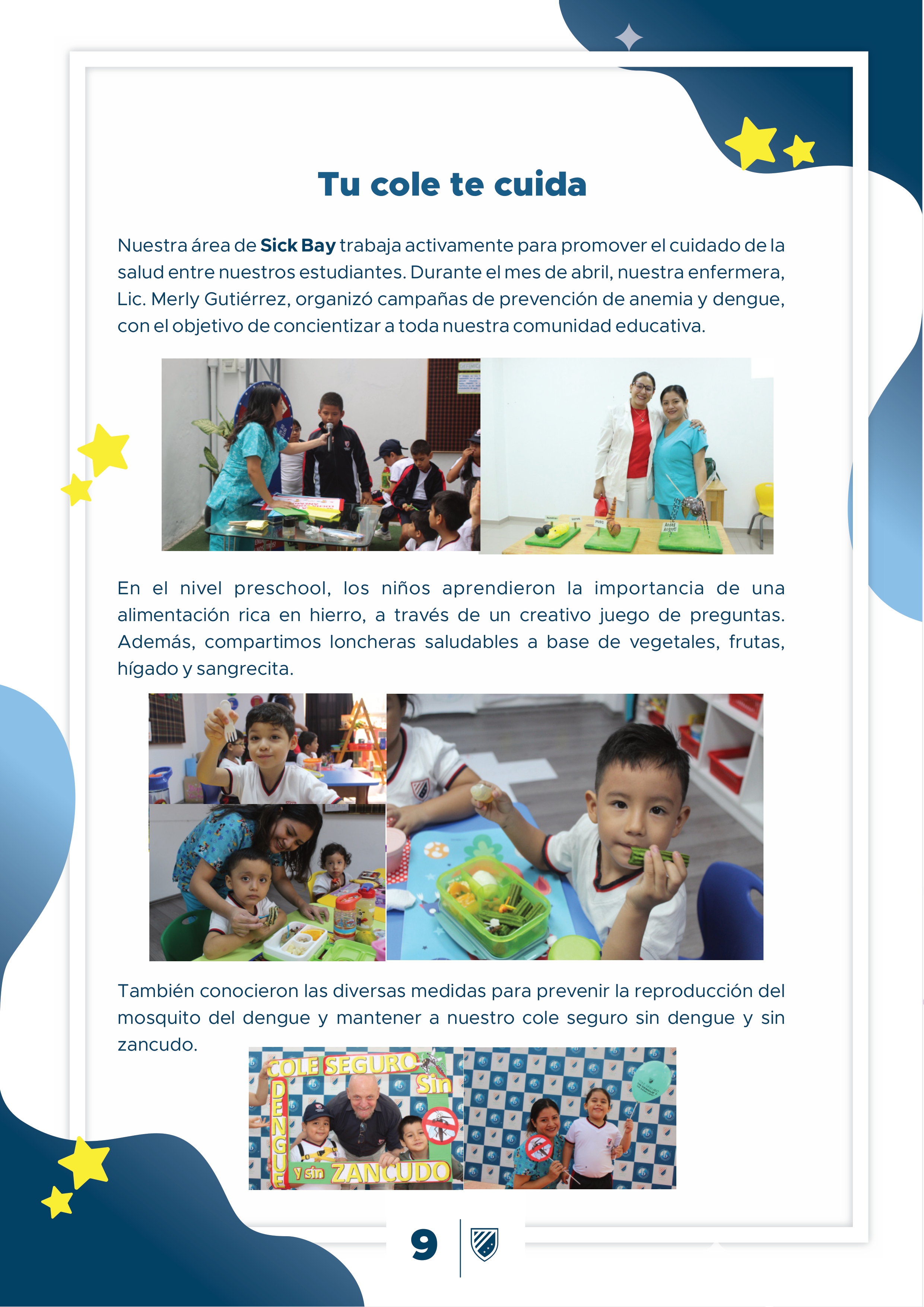 Presentamos la 2da edición de nuestro boletín institucional, correspondiente al mes de abril 2024.  We are American School!...