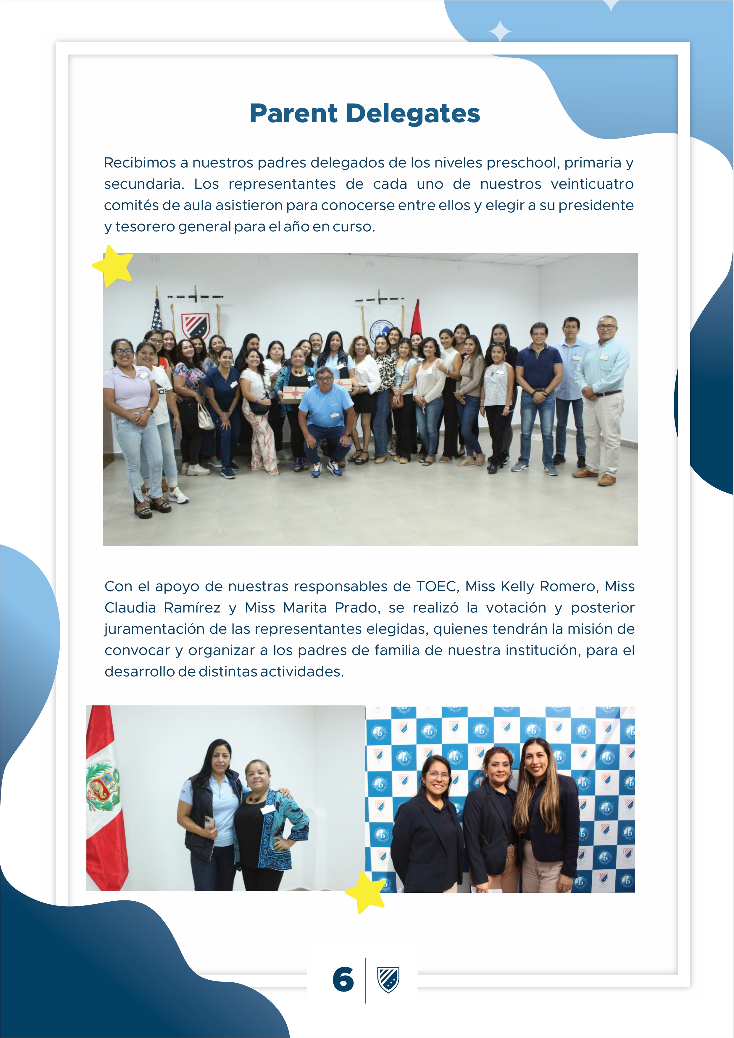 Presentamos la 2da edición de nuestro boletín institucional, correspondiente al mes de abril 2024.  We are American School!...