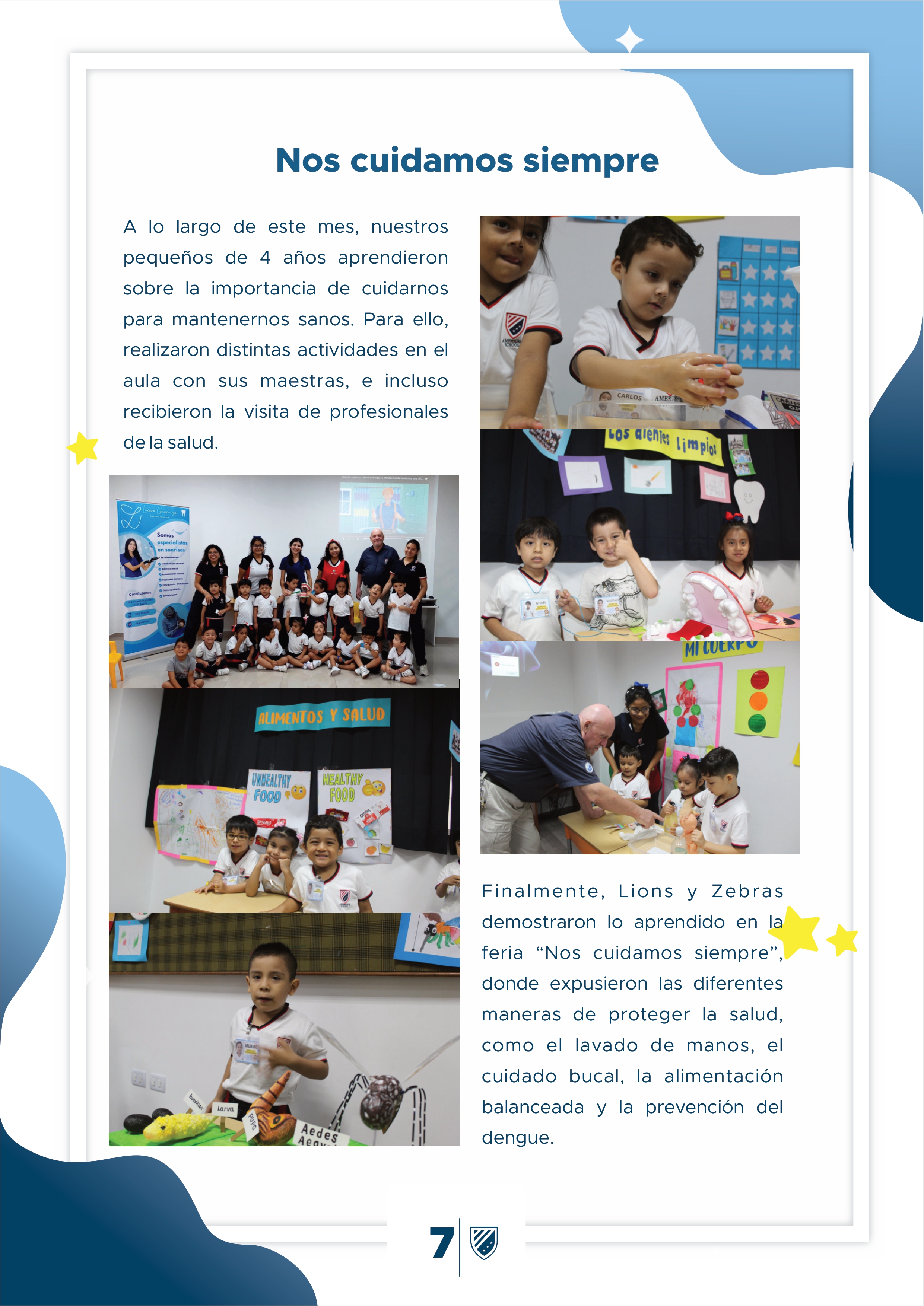 Presentamos la 2da edición de nuestro boletín institucional, correspondiente al mes de abril 2024.  We are American School!...