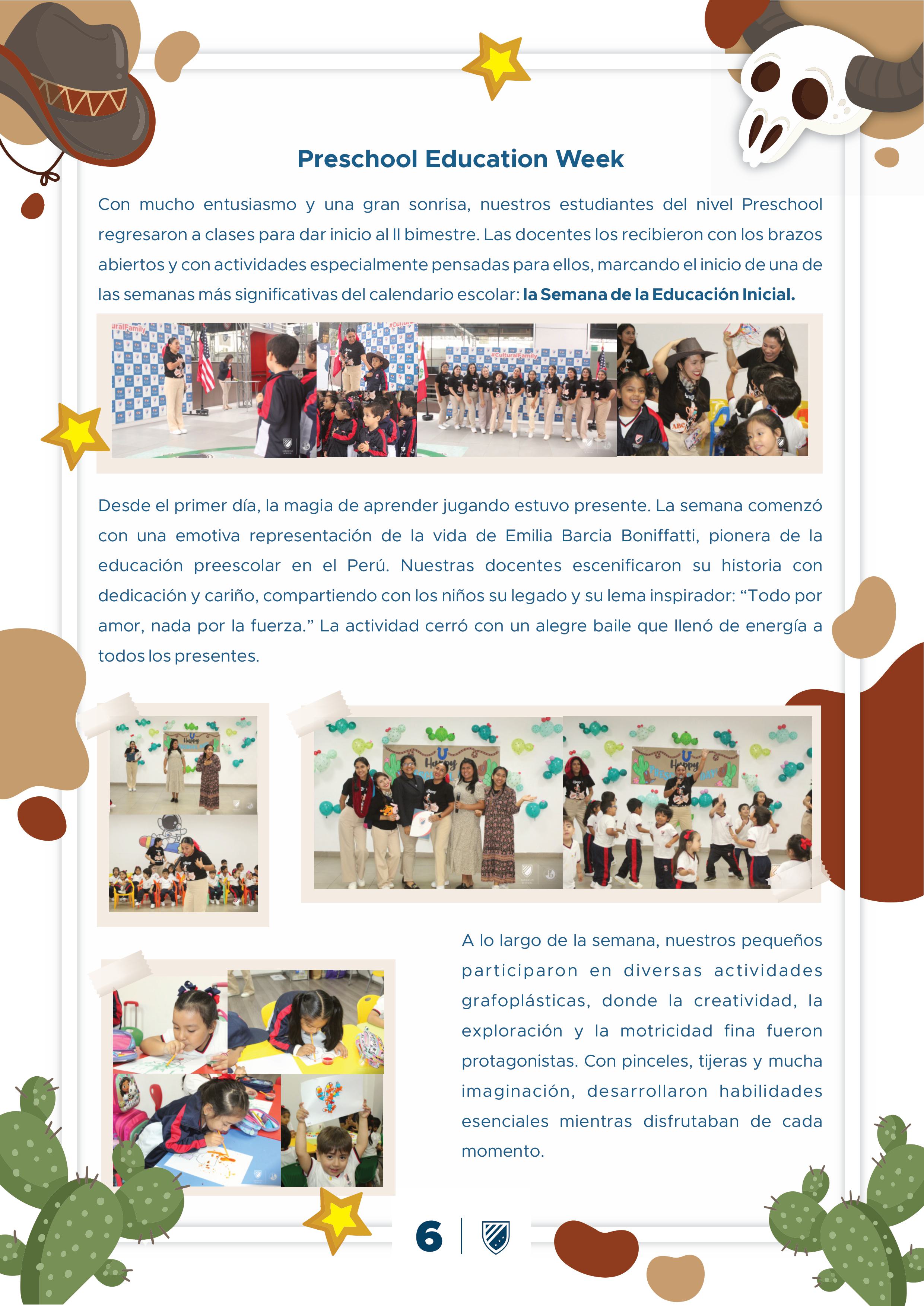 Presentamos la 10 edición de nuestro boletín institucional, correspondiente al mes de mayo 2025.  We are a American School!